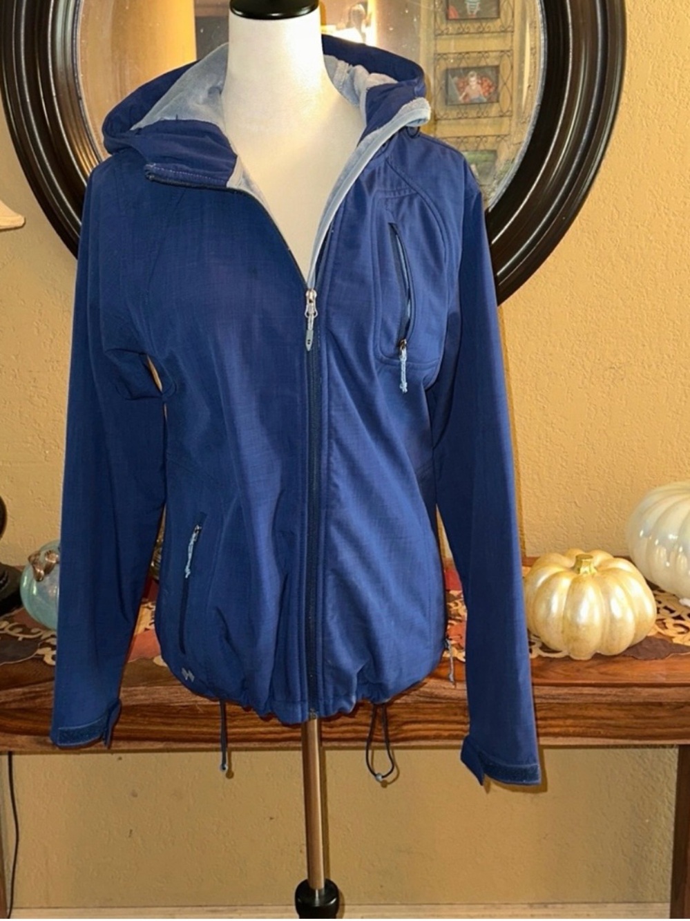 Double Diamond Women’s Bright Blue Ski Jacket